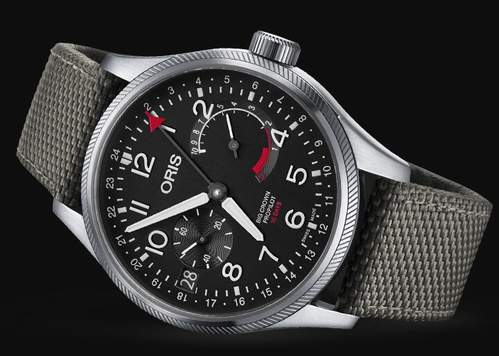 Review Oris Aviation Big Crown Propilot CALIBRE 114 44mm Replica Watch 01 114 7746 4164-Set 5 22 17FC